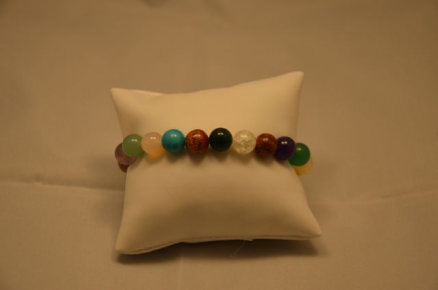 Bracelet 7 chakras Lithothrapie